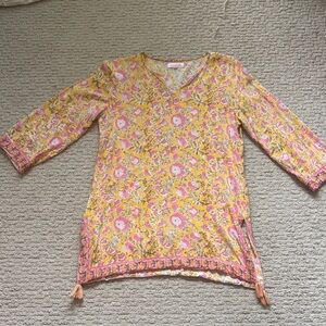 Mary Marshmallow Floral Blouse